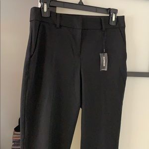Express crop black business pants
